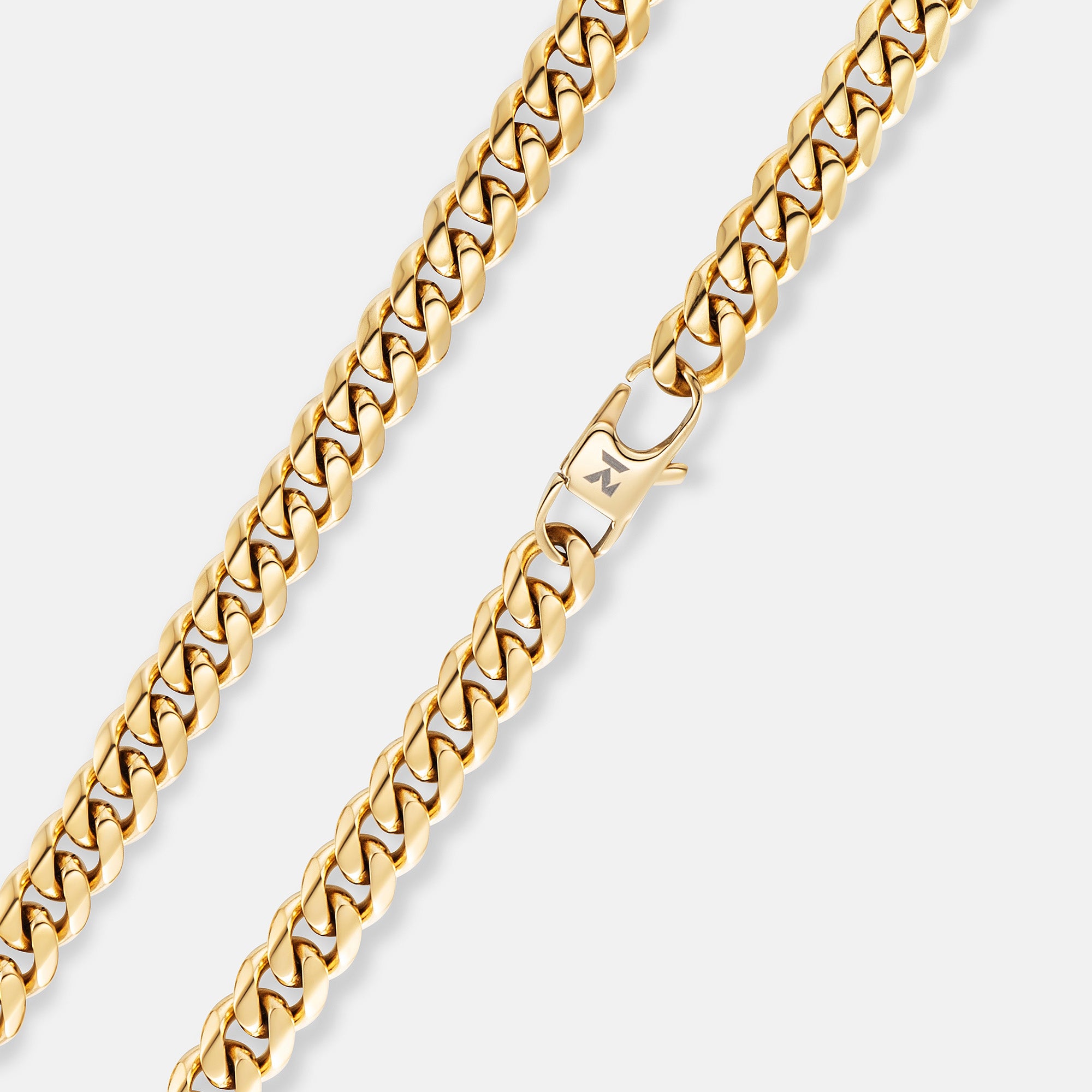 K12 - GOLD CUBAN CHAIN - 8MM