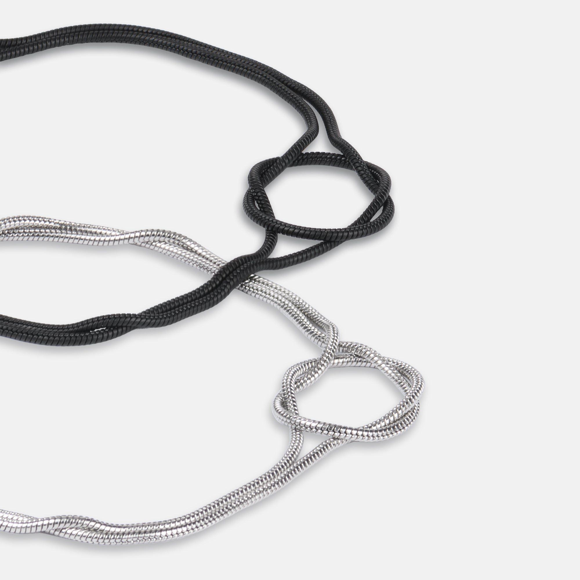 K12 - Silver Loop Bracelet - 1.4MM