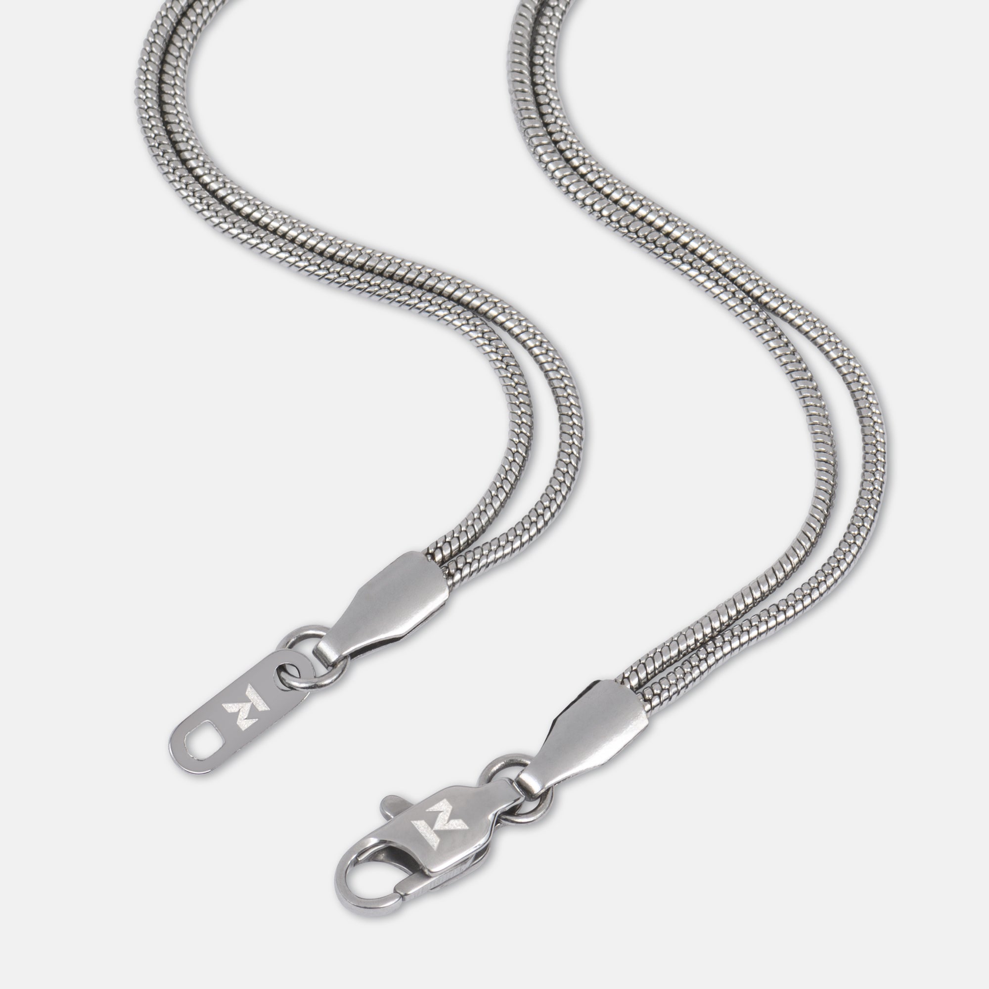 K12 - Silver Loop Bracelet - 1.4MM