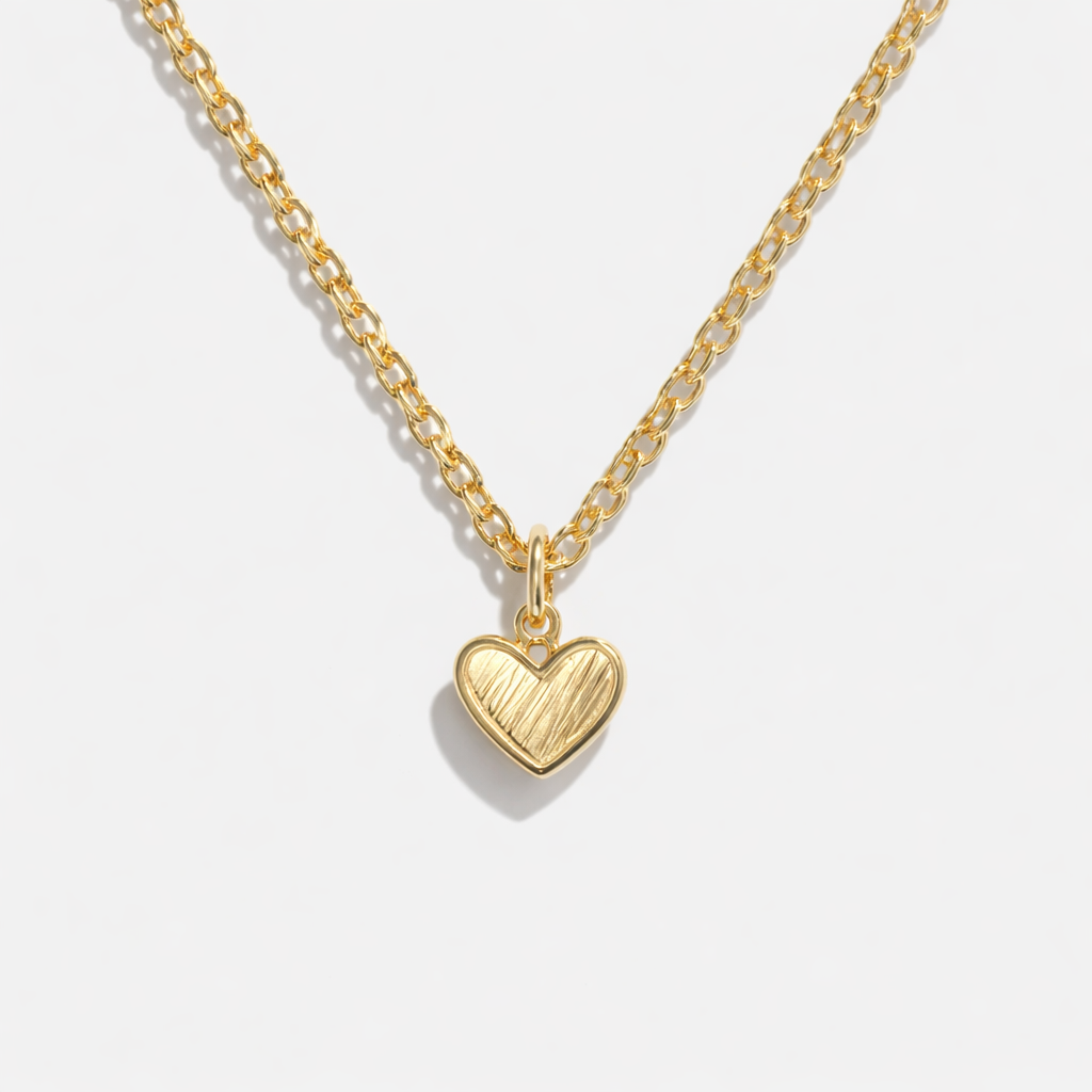 K12 - GOLD HEART - CHAIN
