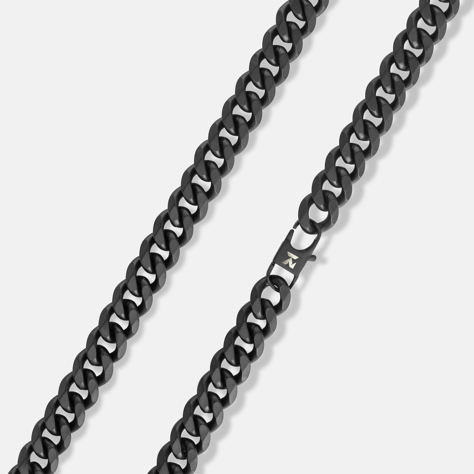 K12 - BLACK CUBAN CHAIN - 10.5MM