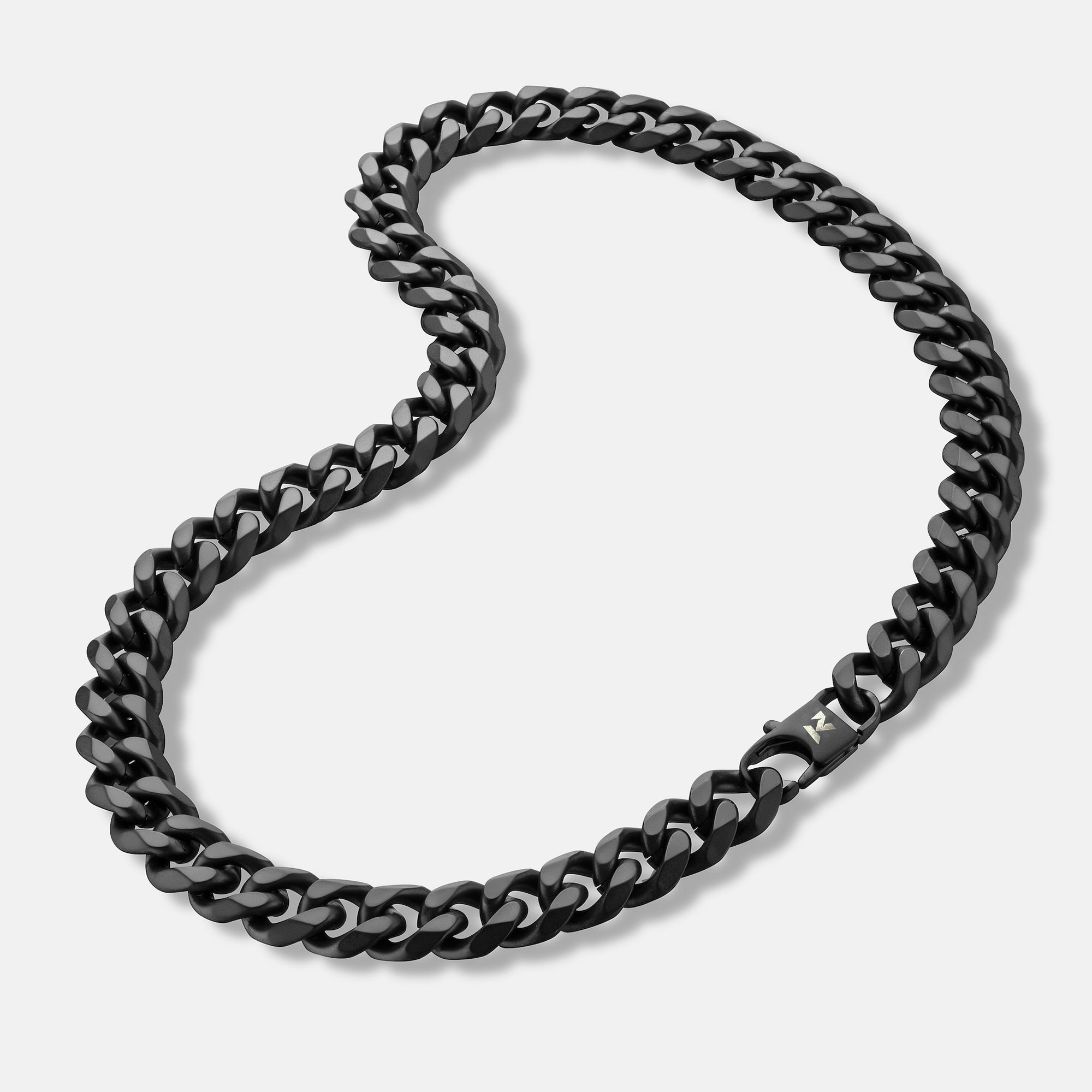 K12 - BLACK CUBAN CHAIN ​​- 13MM