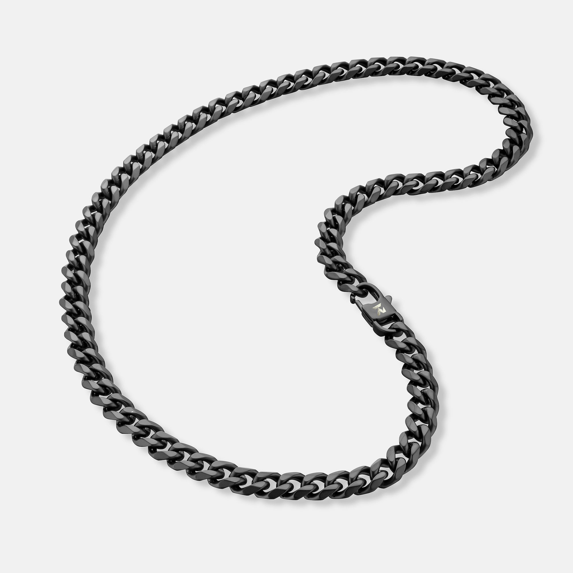 K12 - BLACK CUBAN CHAIN ​​- 10.5MM